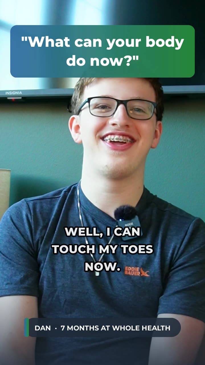 Dan, a Whole Health client, answering: What can your body do now?